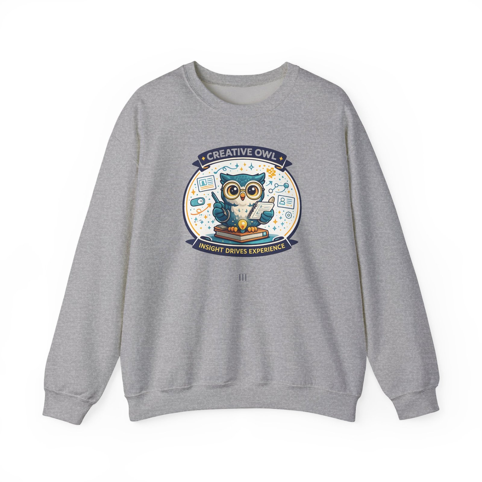 Creative Owl Crewneck - Image 5