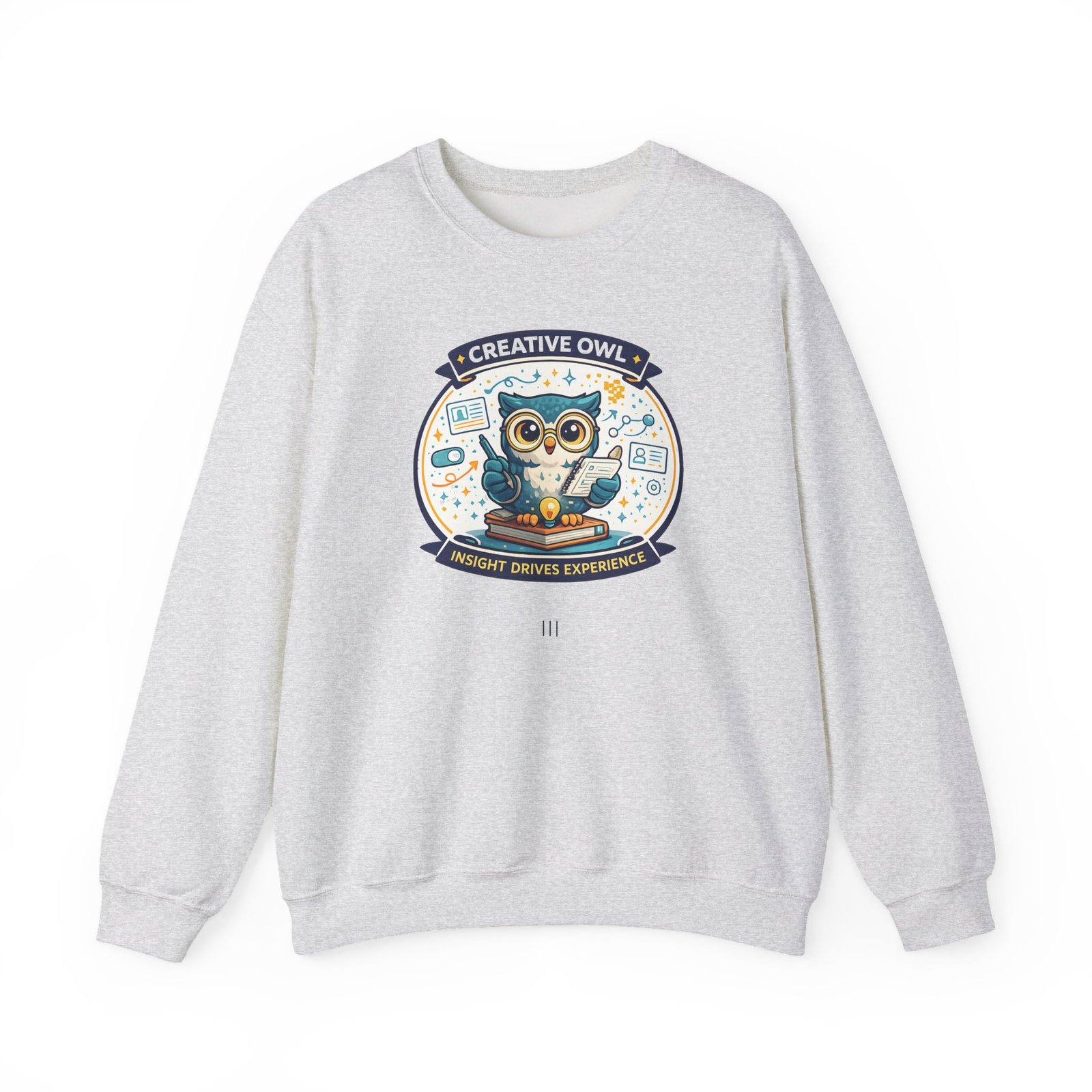 Creative Owl Crewneck - Image 3