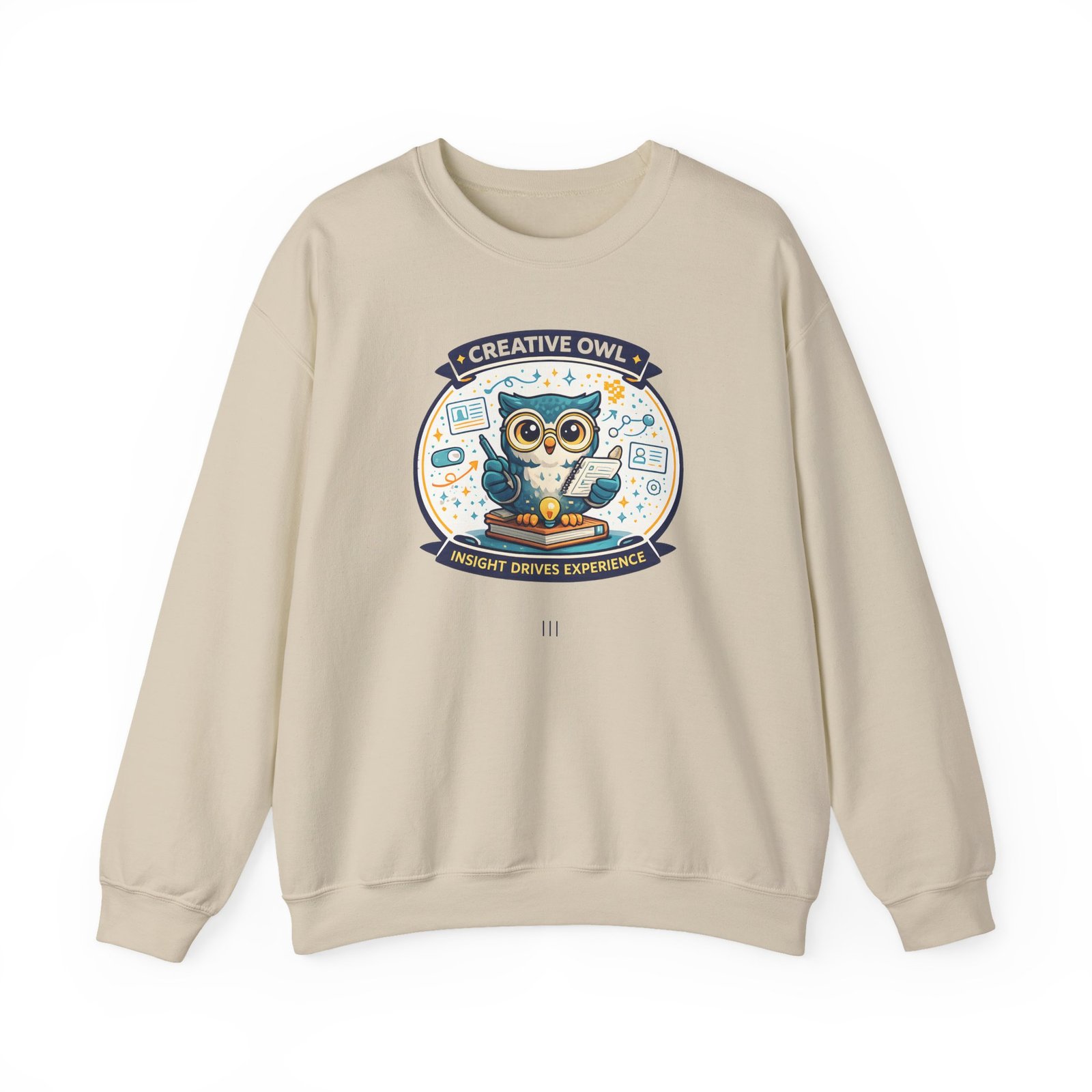 Creative Owl Crewneck - Image 4